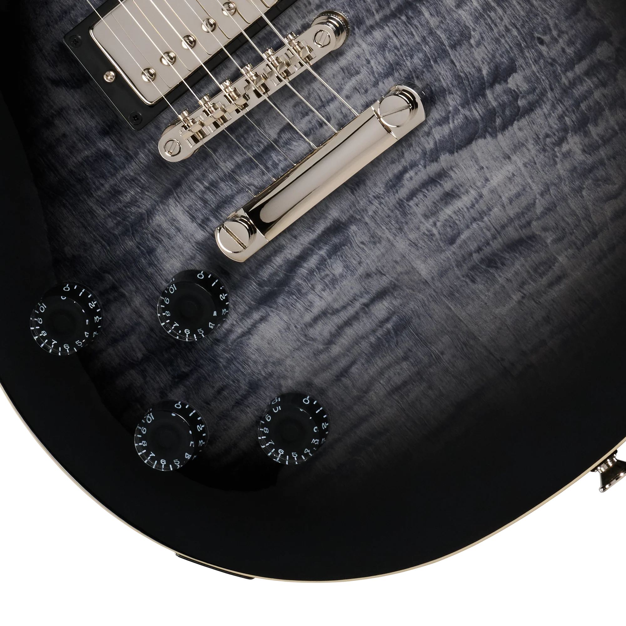 Les Paul Tribute Plus Lefthand Ebony Burst